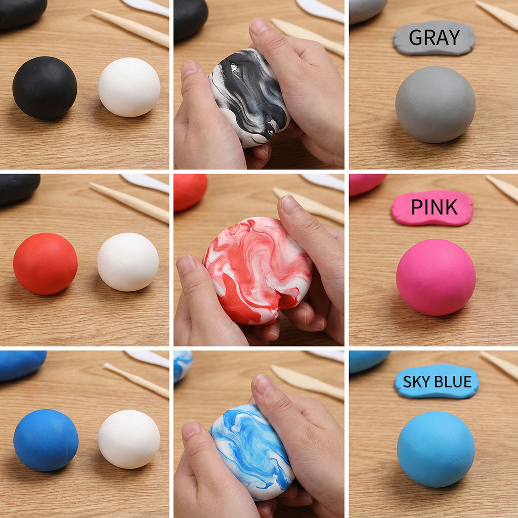 BOHS Foam Clay Lite,Wholesales-1.1 Lbs/ 500 Grams, Case of 36 Bags bohs toys