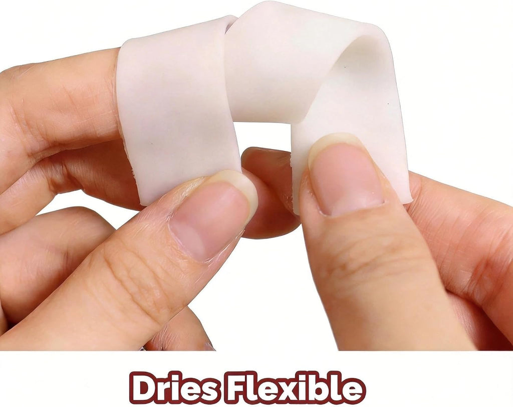 BOHS Jadeclay Flex - 200g for Doll Clothing,Wings, Flowers & Floral Petals - Air Dry,Translucent,Unique Dries Flexible,Foam Clay Companion BOHS Toys
