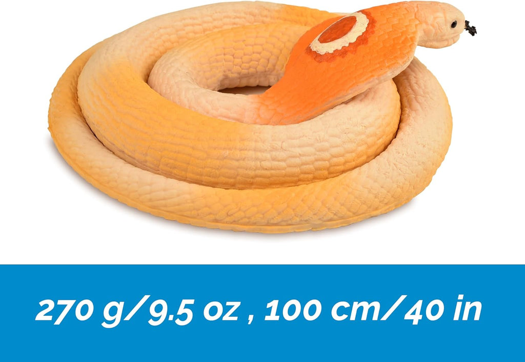 BOHS Elastic Rubber Cobra Snake - Stretch & Swing- Prank Toy Scary Lifelike Animal Model - 100 CM / 40 Inches BOHS Toys
