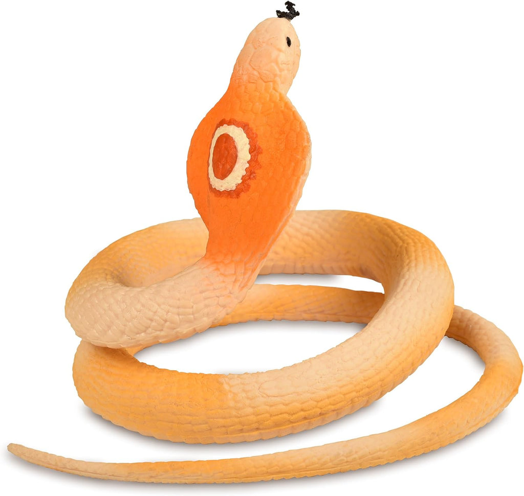 BOHS Elastic Rubber Cobra Snake - Stretch & Swing- Prank Toy Scary Lifelike Animal Model - 100 CM / 40 Inches BOHS Toys