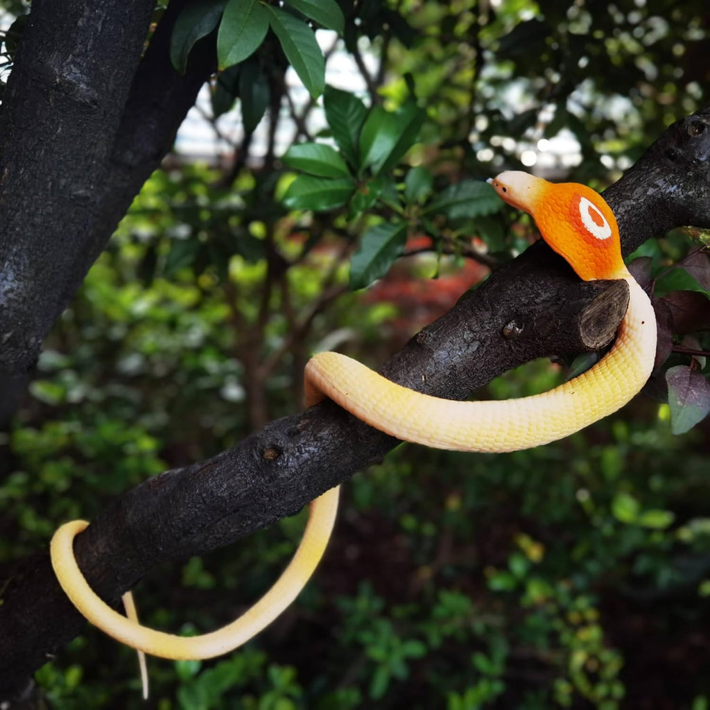 BOHS Elastic Rubber Cobra Snake - Stretch & Swing- Prank Toy Scary Lifelike Animal Model - 100 CM / 40 Inches BOHS Toys