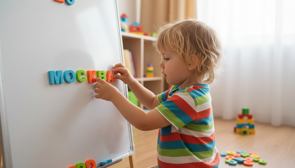 BOHS Russian Magnetic Alphabet Letters Fridge Magnets, Educational Learning Toy for Kids, Home Decor, Refrigerator Message Board,33 Pieces Pack bohs toys