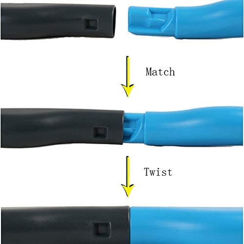 Fitness Hoop Removable Plastic Children Gymnastics Toys (Blue) BOHS Toys