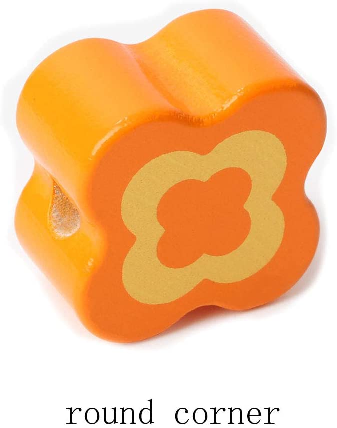 BOHS Caterpillar Lacing Block Beads - Toddler Learn Math Counting, Numbers and Shapes-  Early Development Toys bohs toys