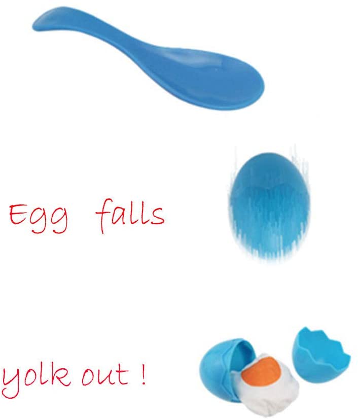 BOHS Egg and Spoon Race Game Set with Yolk - Backyard Lawn Family Fun - Field Fair Sport Christmas Party Toy for Kids bohs toys